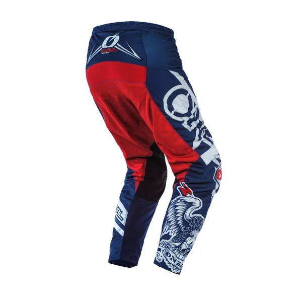 O&Neal Element Warhawk Pants - Blue/Red - 34