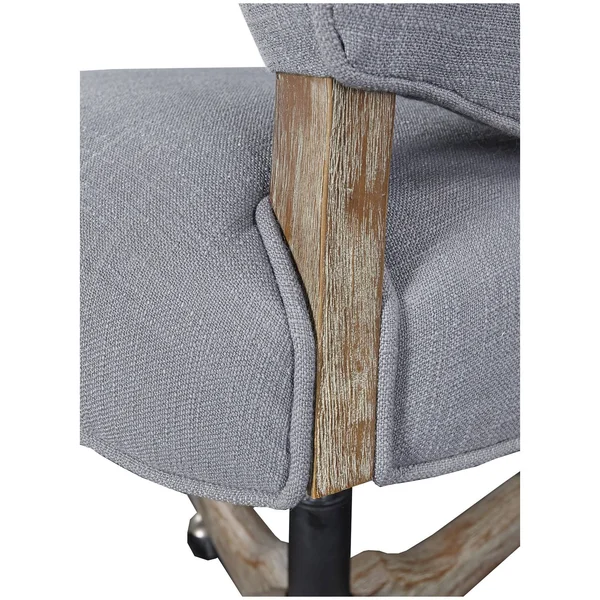 Linon Kelsey Office Chair - Gray