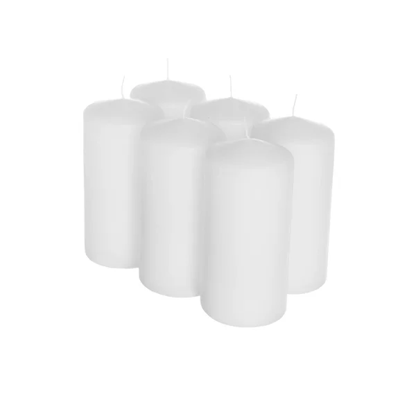 Royal Imports Pillar Candles White Unscented Premium Wax, 60 Hours Burning for Wedding, Spa, Party, Birthday, Holiday, Bath, Hom