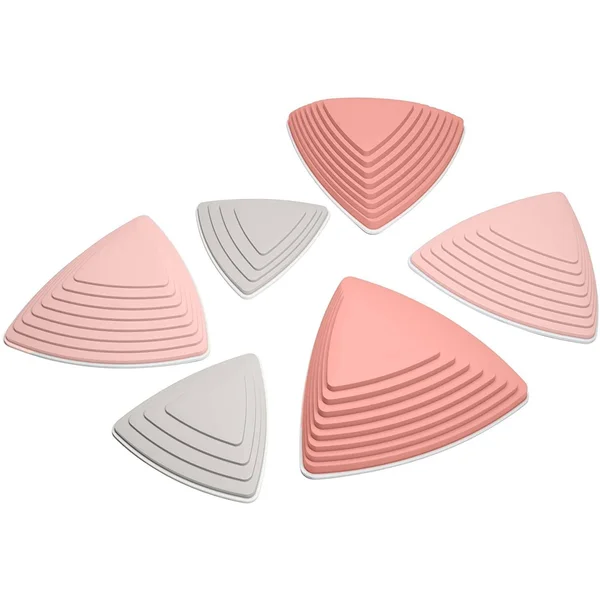 Jumpoff Jo Rocksteady Balance Stepping Stones for Kids - Promotes Balance & Coordination, Set of 6 Balance Blocks, Tall Set
