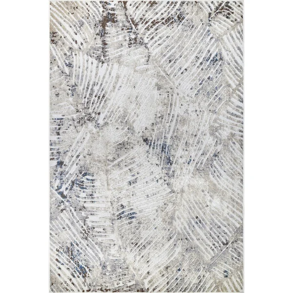 nuLOOM Hanna Textured Abstract Indoor/Outdoor Area Rug - 2& 6x22 x 12& Runner - Beige