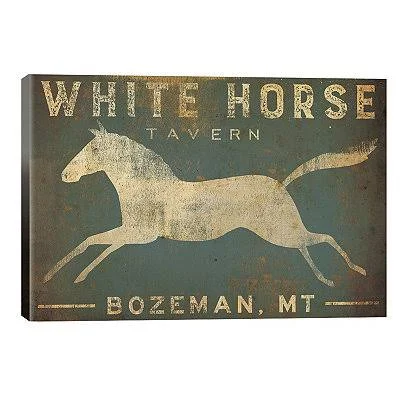 White Horse Tavern Canvas Art Print