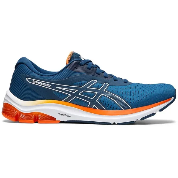 Asics GEL-Pulse 12 Running Shoes Blue Orange White - 40