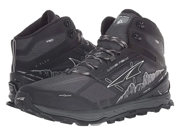 Altra - Men's Lone Peak 4 Mid RSM 8.5, Black