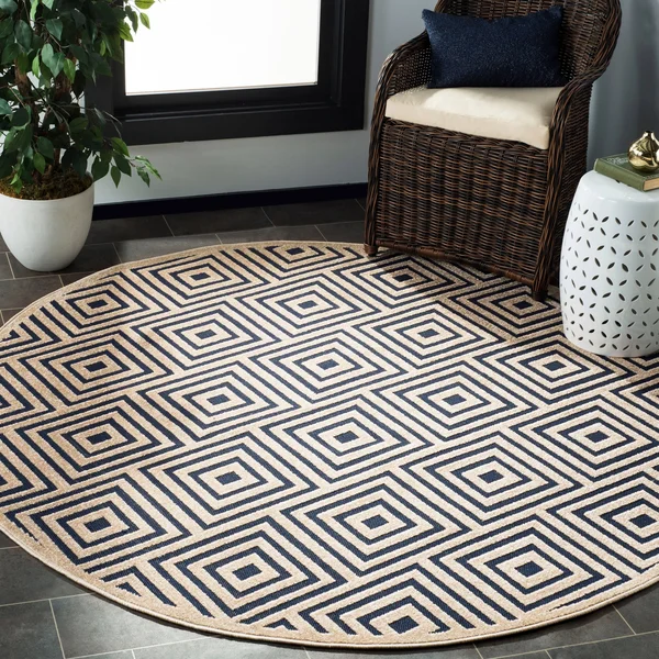 Safavieh Cottage COT941A Area Rug Navy - Creme 2&3x22 x 8& Runner