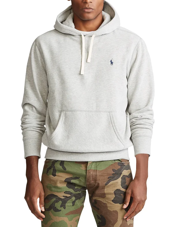 Polo Ralph Lauren Men's Big & Tall Fleece Hoodie - Andover Heather