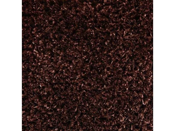 House Home & More Outdoor Artificial Turf with Marine Backing – Coffee Brown 6 Feet x 40 Feet – Spectrum Series .25 inch Pil