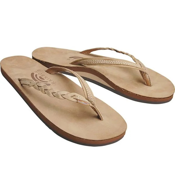 Rainbow Sandals Flirty Braidy Sandals Mocha - XL