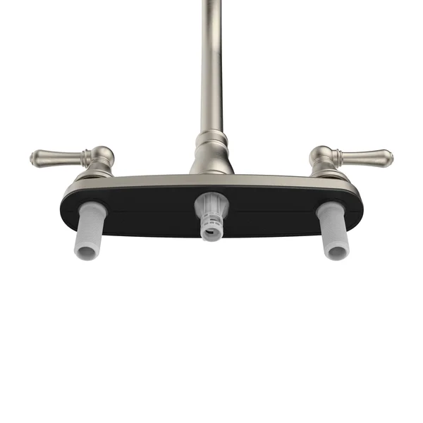 Belanger EBE78WBN2 Non-Metallic Two-Handle Pull-Down Kitchen Faucet - Brushed Nickel