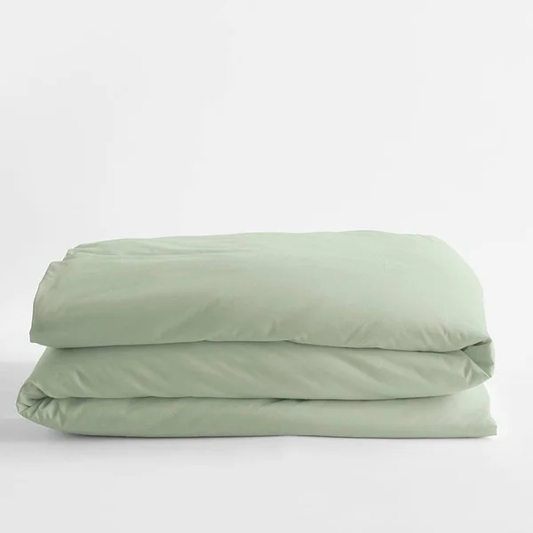 Classic Solid Sateen Duvet Cover - Twin - The Company Store