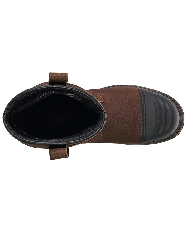 Avenger Men's Waterproof Wellington Work Boot Composite Toe Size 17-W Brown