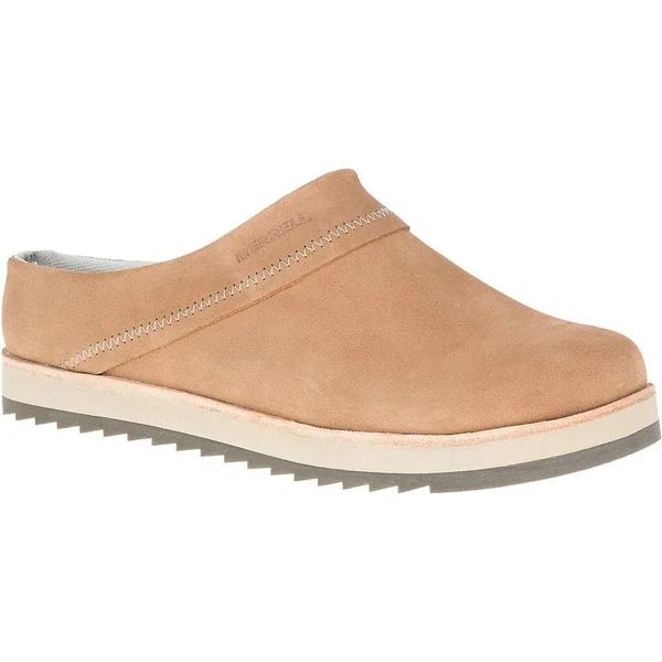 Merrell Women's Juno Suede Clog - 6 - Tobacco