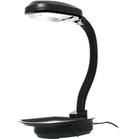 FLF27D Desktop Plant Light with 27-Watt CFL Bulb, Black, Natural Spectrum Daylight by Hydrofarm
