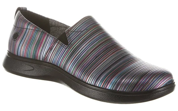 Klogs Women's Leena Slip On, Size: 9.5, Blurred Line/Black Os Leather