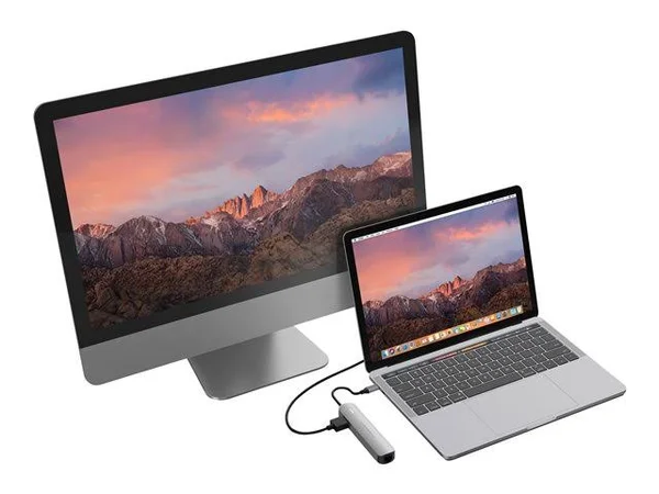 Hyper Drive 6 in 1 USB-C Hub with 4K HDMI Output One Size