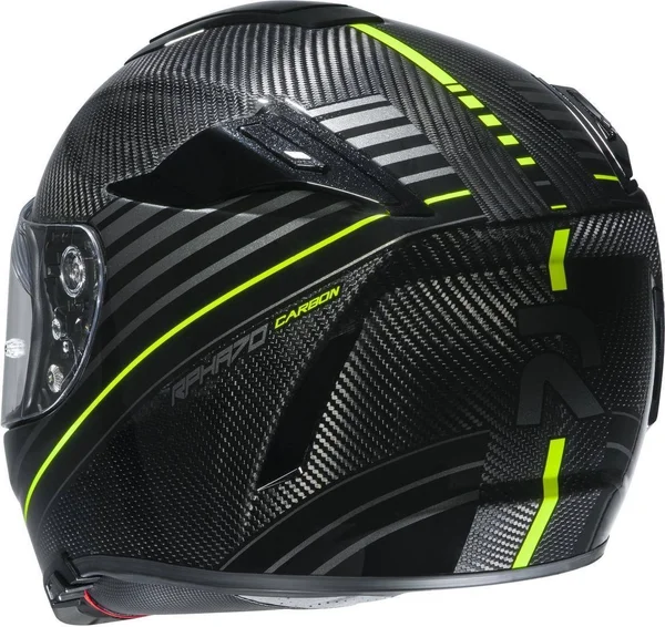 HJC RPHA 70 Artan Carbon - black-yellow, Size 2XL