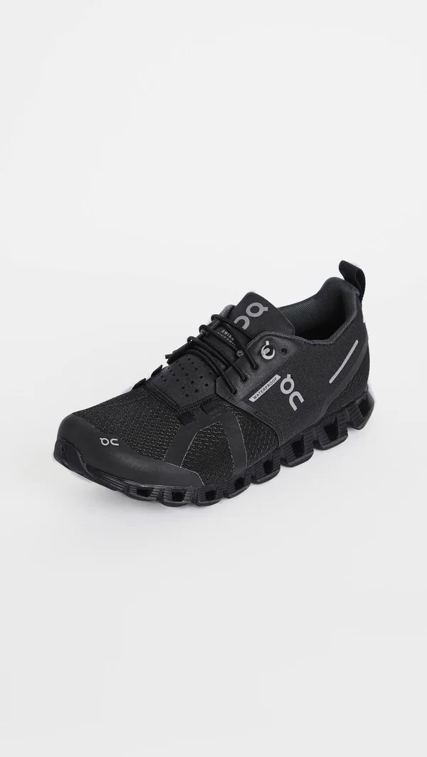 ON-CLOUD WATERPROOF-WOMEN Black/Lunar, 7