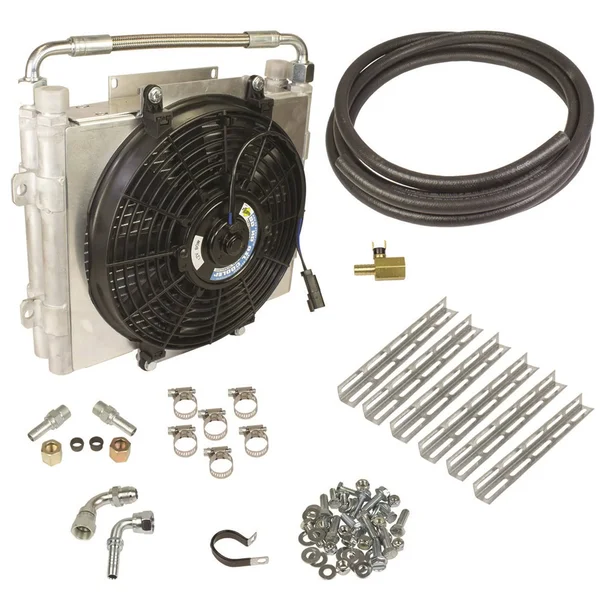 BD Diesel 1030606-DS-12 Xtrude Double Stacked Transmission Cooler Kit