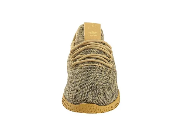 adidas Originals Kids Pw Tennis Hu J Big Kid Pyrite/Chalk White 3.5 Big Kid M