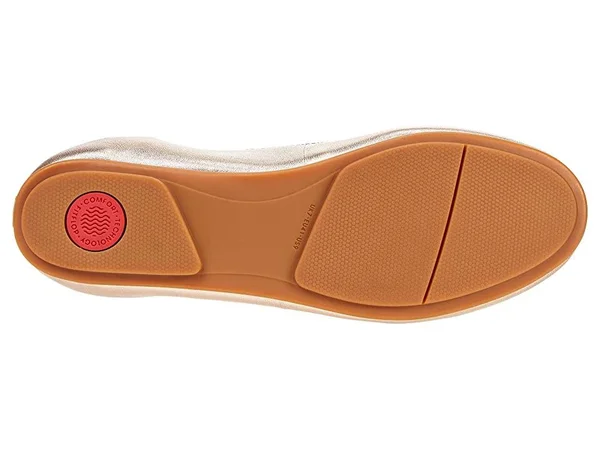 Fitflop Women's Allegro Rose Gold Ballet Flats