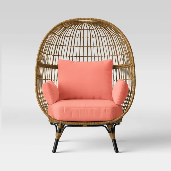 Southport Patio Egg Chair - Coral - Opalhouse
