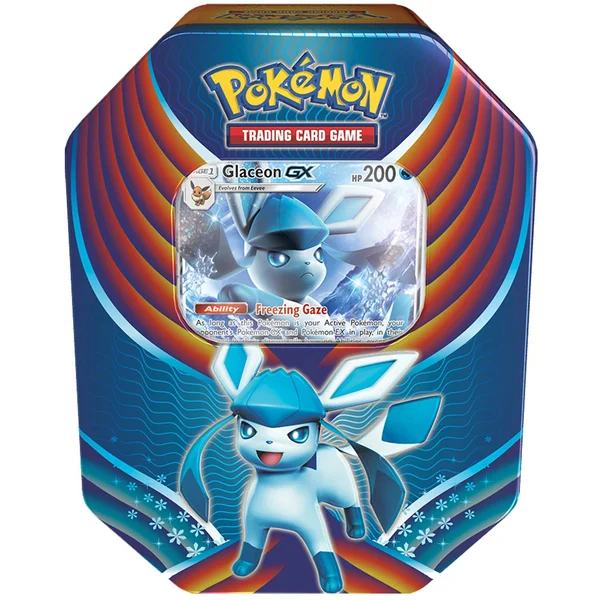 Pokemon Trading Card Game Evolution Celebration Fall Tin, Glaceon-GX