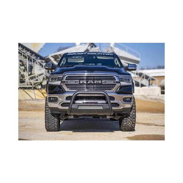 Rough Country B-D4092 Ram 1500 19-20 Bull Bar w/ LED Light Bar Black
