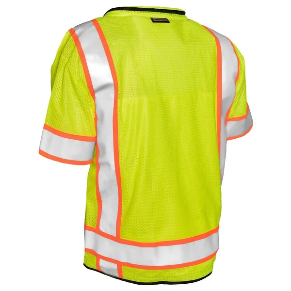 ml Kishigo S5010 Professional Surveyors Vest Lime