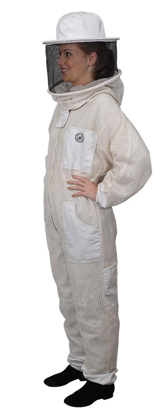 Humble Bee 420-S Aerated Beekeeping Suit with Round Veil (Small)