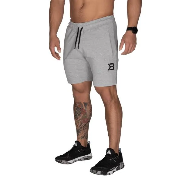 Better Bodies - Men's Tapered Sweatshorts in Grey Size XL