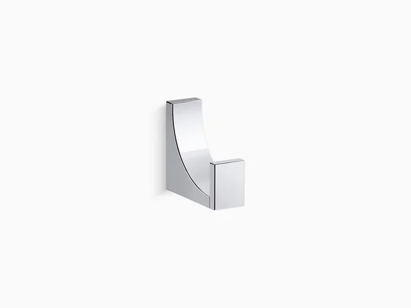 Kohler 26569-BN Minimal Robe Hook - Vibrant Brushed Nickel