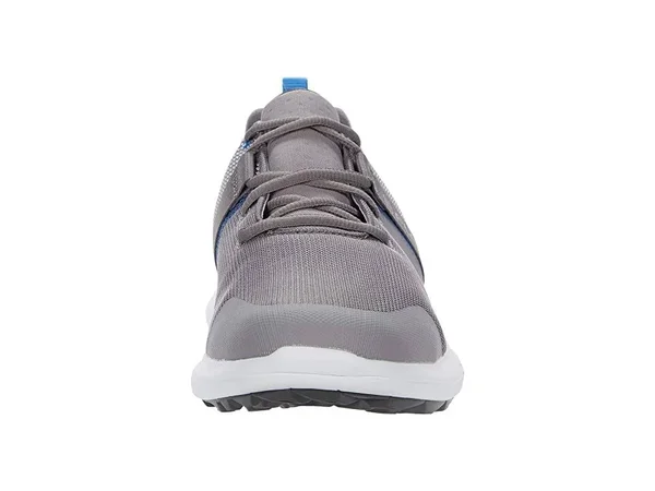 FootJoy Men's FJ Flex Golf Shoes 56121 - Grey/Blue - 9.5 - Wide