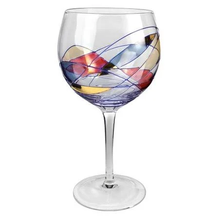 Ebern Designs Vilonia 18 oz. Crystal Goblet (Set of 4), Clear