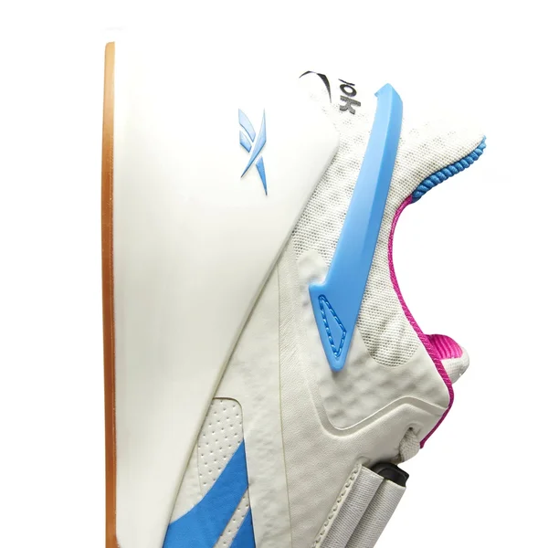 Reebok Legacy Lifter II - Women's - Chalk - Proud Pink, Horizon Blue - 8.5