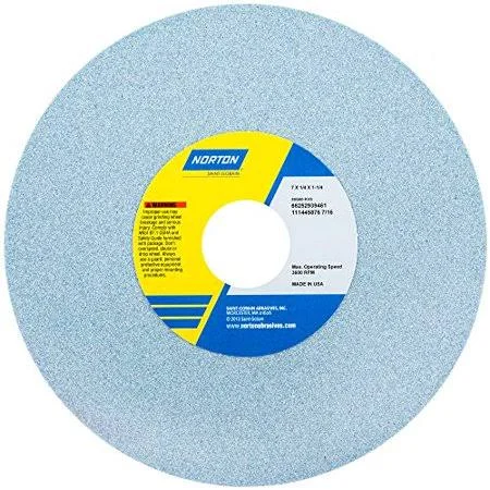 Norton 66252939460 Grinding wheel - t1, 7x1/4x1.25, ca, 60g, pk5