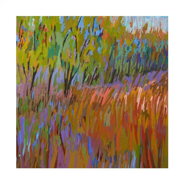 Trademark Fine Art Ic02434-C3535Gg Jane Schmidt 'Pastoral XVII' Canvas