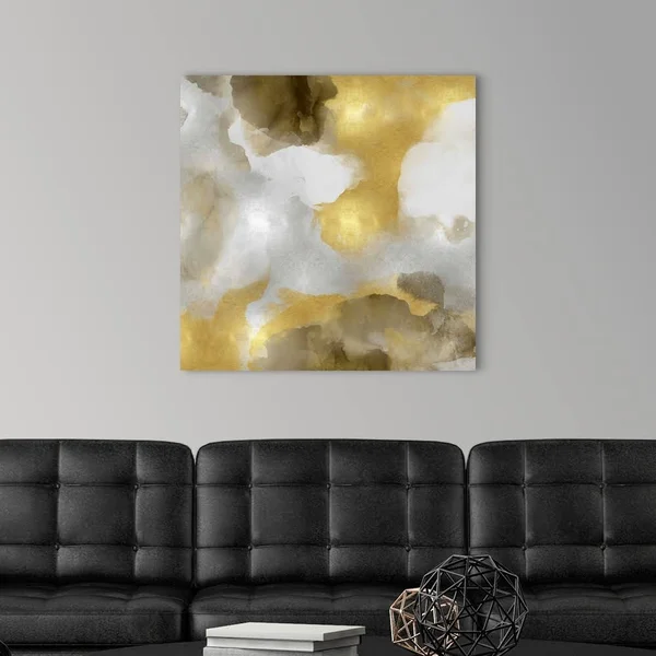 Whisper in Gold II - Canvas Wall Art, 30x30, Great Big Canvas