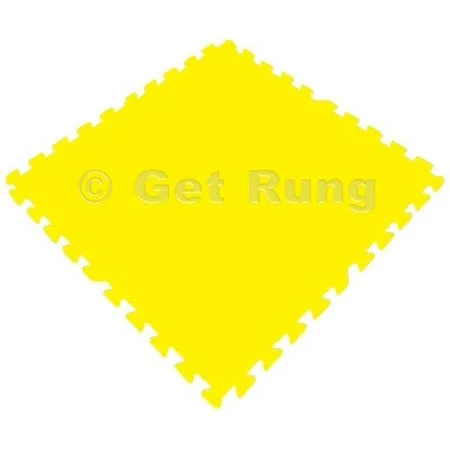 Monopoly Get Rung Fitness Mat with Interlocking Foam Tiles for Gym Flooring. Excellent for Pilates, Yoga, Aerobic Cardio Work Ou