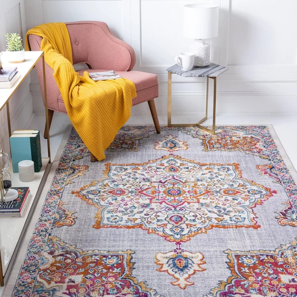 Budapest Ivory Vintage 8x10 Area Rug