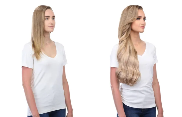 BELLAMI Silk Seam 260g 24x22 Dirty Blonde (18) Hair Extensions Silk Seam 24x22 260g