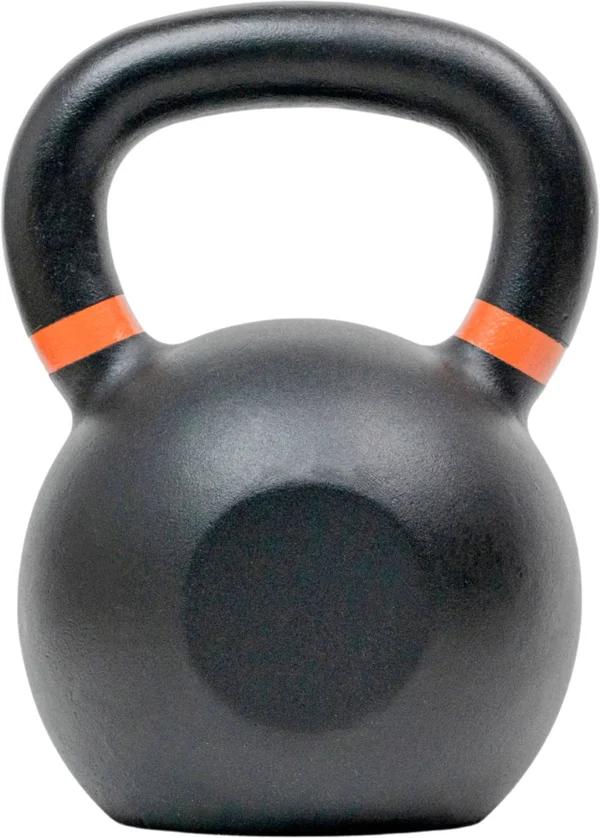 Tru Grit - 62-lb Cast Iron Kettlebell - Black