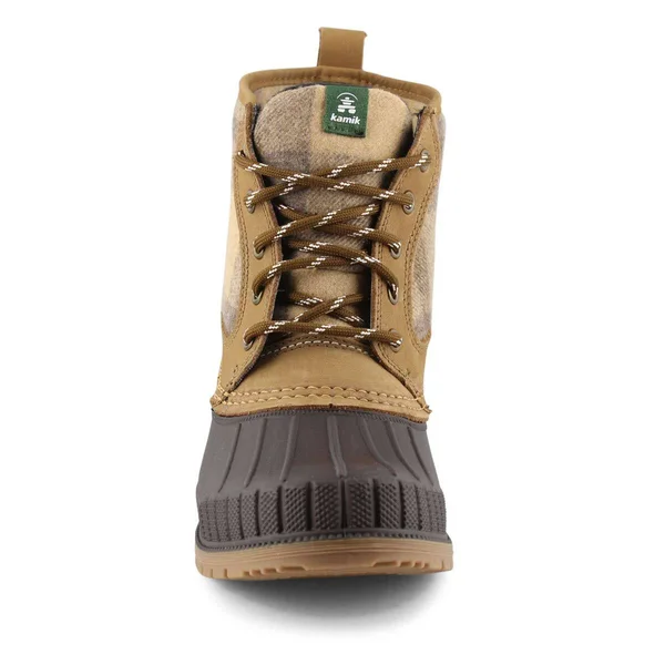 Kamik Women's Sienna Mid Boot - 10 - Tan Plaid