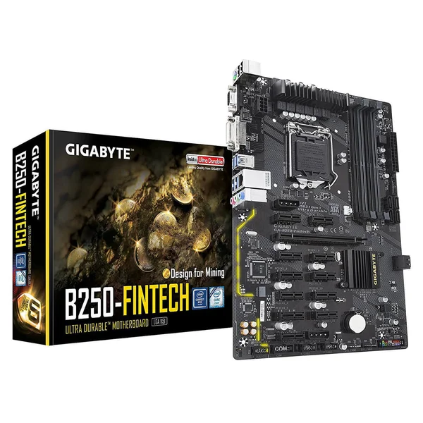 Gigabyte GA-B250-FinTech LGA 1151 ATX Intel Motherboard