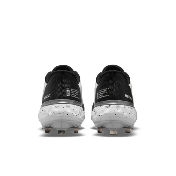 Nike Men's Alpha Huarache Elite 3 Metal Baseball Cleats, White