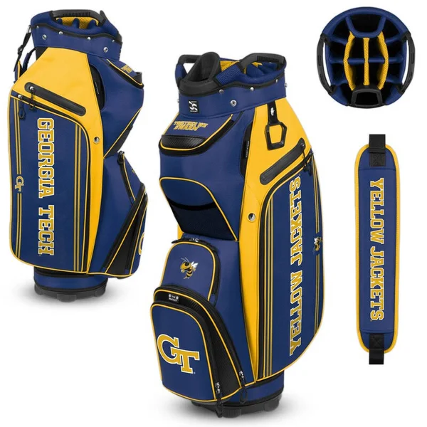 Team Effort NCAA Bucket III Cooler Cart Bag Georgia Tech Yellow