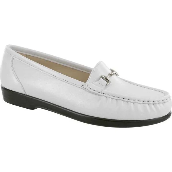 SAS Women's Metro Pearl White 7.5 Narrow