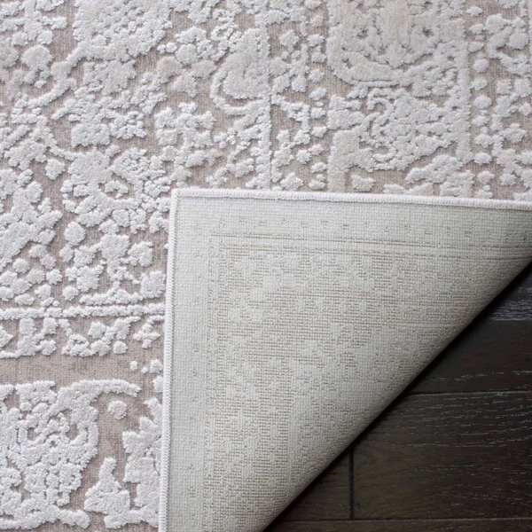 Safavieh Reflection RFT663C 6&7x22 x 6&7x22 Square Light Grey, Cream Area Rug
