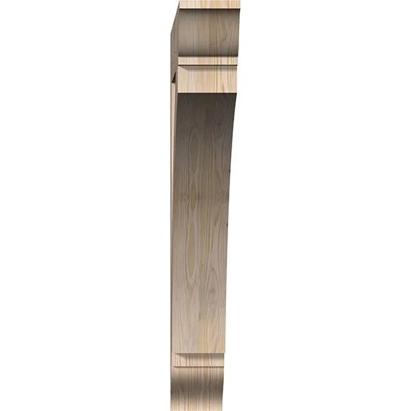 5 1/2x22W x 40x22D x 40x22H Thorton Traditional Smooth BRACKET, Douglas Fir