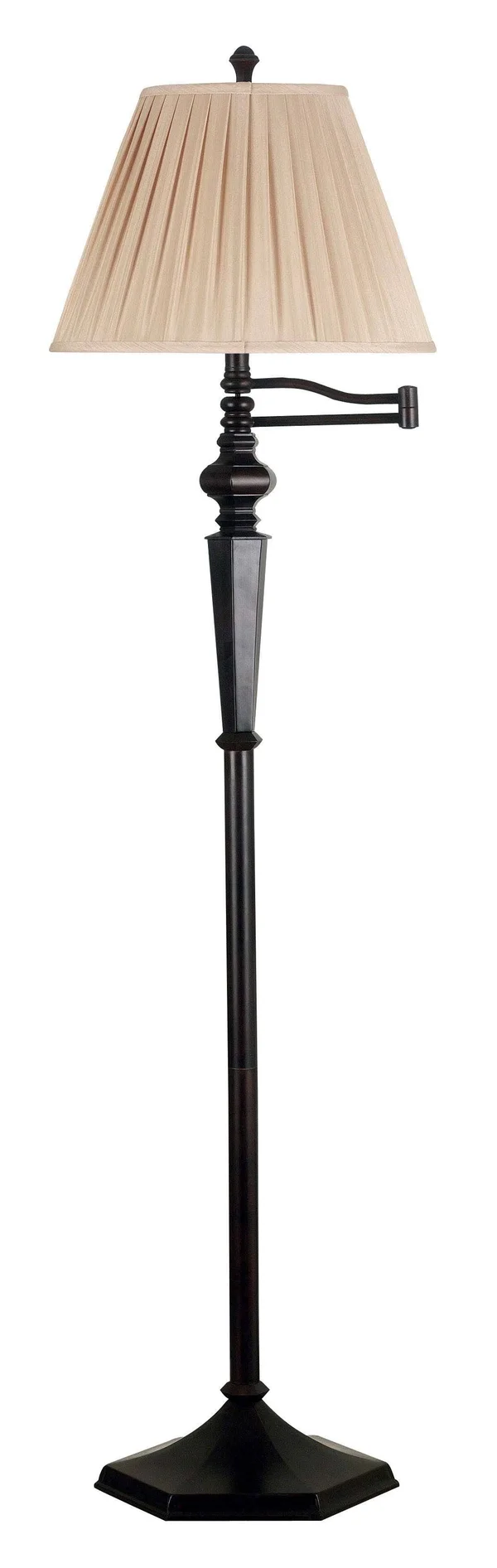 Kenroy Home 20612ORB Chesapeake Swing Arm Floor Lamp Oil Rubbed Bronze