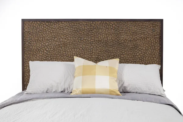Alpine Furniture Brown Pearl Headboard, Brown Bronze - Queen